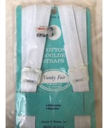 Vintage Vanity Fair Adjustable Stretch Shoulder Straps Style 57 Made in USA - $9.81