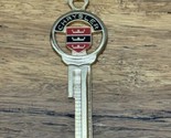 Chrysler Lion Crest Logo Gold Tone Vintage Key Blank - £15.46 GBP