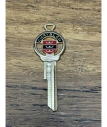 Chrysler Lion Crest Logo Gold Tone Vintage Key Blank - $27.08 CAD