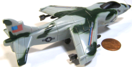 Tonka Toys G.I. Joe Mini-Figures Harrier Jump Jet   Plastic  China 92&#39; RWK - $34.95