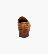 Stacy Adams Winden Moc Toe Perf Slip On Shoes oversized Natural 25645-280 image 2