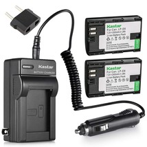 Kastar Charger and Battery 2X for Canon LP-E6 LP-E6N, Canon EOS 60D 60Da EOS 70D - £30.50 GBP