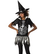 Gothic Witch Costume Tween Girls Small &amp; Medium Halloween Party Cosplay NEW - $459.79 MXN