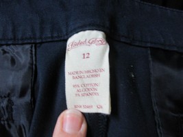 &quot;&#39;navy Blue - Twill Pants&quot;&quot; - Size 12 - Faded Glory - £6.95 GBP