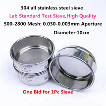 500-2800 Mesh 0.030-0.003mm Aperture Lab Standard Test Sieve All Stainle... - $38.80+