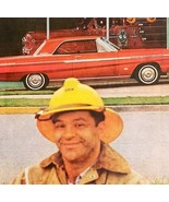 1965 Ford Fairlane Fireman Classic Car Advertisement Automobilia Vintage... - €25,73 EUR