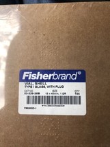 Fisherbrand 03-339-26b Type I Glass Vials Plastic Caps/Plugs 15x45mm 1DR... - $94.05