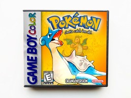 Pokemon Orange (Full Color) Game / Case  Gameboy Color (GBC) USA Pia Carrot - £14.27 GBP+