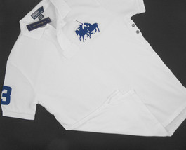 NEW Polo Ralph Lauren Polo Shirt!  M  *White*  *Big Pony Polo Match Players* - £54.75 GBP