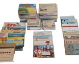 Huge Lot Souvenir Postcard Folders 120+ Pieces - £95.62 GBP