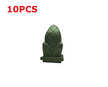 3/4&quot; Finial Pineapple for Square Pipe Gate Fence Ornamental (10pcs) - £23.56 GBP