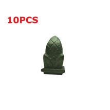 3/4&quot; Finial Pineapple for Square Pipe Gate Fence Ornamental (10pcs) - £23.91 GBP