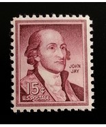 1958 15c John Jay, American Statesman Scott 1046 Mint F/VF NH - $21.47 MXN