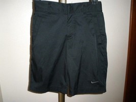 Nike Golf DRI-FIT Junior Boy&#39;s Tech Golf Shorts Black Size Small - £29.20 GBP