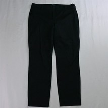J.CREW 8 Black Winnie Side Zip Skinny Ankle Dress Pants - £19.90 GBP