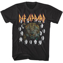Def Leppard High n Dry Leopard Men&#39;s T Shirt Heavy Metal Concert Band Merch - £23.13 GBP+