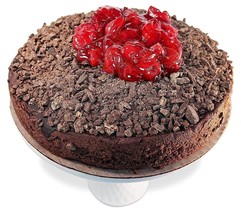 Keto Fresh Baked Gourmet Chocolate Strawberry Cake 9" - Sugar Free (2 lbs) - £46.58 GBP