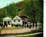 Vtg Postcard 1909 San Jose California CA Alum Rock Park Gazebo and Trail - $5.31