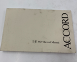 1999 Honda Accord Owners Manual Handbook OEM J02B52021 - $26.99