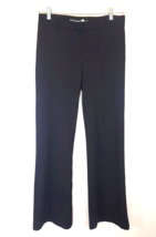 BETABRAND Classic Dress Pant Yoga Pants in Black Faux Pockets Womens Size M - £14.12 GBP