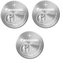 Panasonic CR1632-3 CR1632 3V Lithium Coin Battery (Pack of 3) - £6.31 GBP
