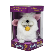 VINTAGE 1998 FURBY SNOWBALL WHITE 70-800 NEW SEALED IN ORIGINAL BOX TIGE... - $2,116.30 MXN
