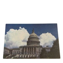 Postcard United States Capitol Government Building Chrome Unposted - $5.93