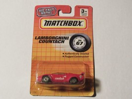 Matchbox  1993   Lamborghini Countach  #67        New  Sealed - $9.50