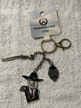 Overwatch Ashe Charm Keychain Officially Licensed by Blizzard *NEW  - £11.67 GBP