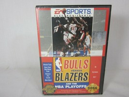 Bulls Versus Blazers and the NBA Playoffs Sega Genesis - £3.88 GBP