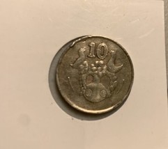 1988 Cyprus 10 Cent  Nice Coin - $2.20