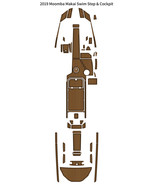 2019 Moomba Makai Swim Step Platform Cockpit Mat Boat EVA Foam Teak Floo... - $1,224.23 CAD