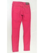 True Religion Hot Pink Denim Slim Skinny Leg Halle Jeans Womens Junior S... - £35.76 GBP