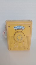 Vintage 1970 Fisher Price Pocket Windup Radio Works - £6.64 GBP