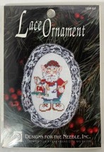 Lace Ornament Elf #1239, Christmas Cross Stitch Kit, NEW, 1992 - $6.50