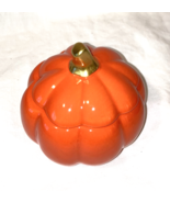 candy or trinket dish PUMPKIN decoration  Orange  Fall Halloween - $237.08 MXN