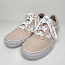 VANS Old Skool Peach Light Pink Womens Size 10 Low-Top Skate Sneakers - $33.04