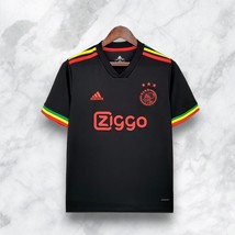 New Adidas 2021 2022 AJAX Third Away Bob Marley Jersey Shirt Football Gy... - $59.99
