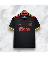 New Adidas 2021 2022 AJAX Third Away Bob Marley Jersey Shirt Football Gy... - $59.99