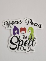 I Put a Spell on You Multicolor Halloween Sticker Decal Awesome Embellishment - £1.83 GBP