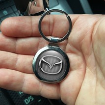 Top Quality 6 Models Mazda Emblem Metal Keychain with Epoxy Logo Perfect... - £10.90 GBP