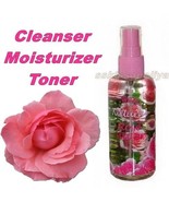 PURE Natural Bulgarian ROSE WATER Spray Cleanser Moisturizer Toner Lema ... - $7.51