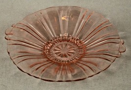 Vintage Depression Glass Closed Handle Low Bowl or Candy Dish  Anchor Hocking - £5.79 GBP