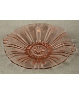 Vintage Depression Glass Closed Handle Low Bowl or Candy Dish  Anchor Ho... - £5.70 GBP