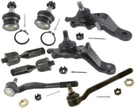8 Pcs Front End Kit For Toyota 4Runner SR5 3.5L Ball Joints Tie Rods Rack Ends  - £90.93 GBP