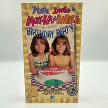 YouRe Invited To Mary-Kate &amp; AshleyS Birthday Party 1997 VHS Musical Series - $17.63