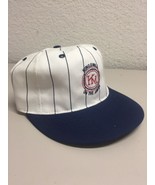 Baseball Cap Hat  KM Kingsmill on the James White blue penstriped - £13.01 GBP