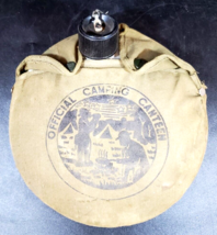 Vintage OFFICIAL CAMP EQUIPMENT Canteen - $19.79