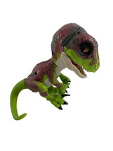Fingerlings Untamed Dinosaur Raptor Purple Green Toy Figure Works Sounds WowWee - $9.89