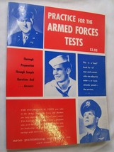 1966 Practice For Armed Forces Test Us Army Book Preparation Questions &amp; Answers - £7.73 GBP